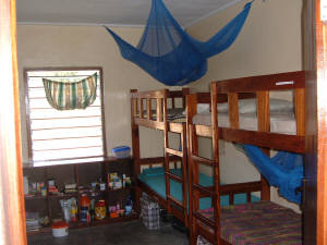 Click for full size image of dorm room