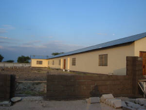 Click for full size image of dorm exterior