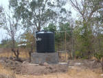 The new water tank -- Click for full size image