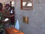 Click for full size image of the Mwanza Regional Commissioner dedicating the 